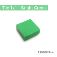 Clear Tile - Tile 1x1 200 stuks