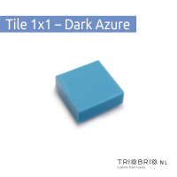 Clear Tile - Tile 1x1 200 stuks