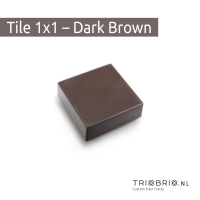 Clear Tile - Tile 1x1 200 stuks