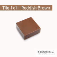 Clear Tile - Tile 1x1 200 stuks