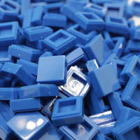 Clear Tile - Tile 1x1 200 stuks