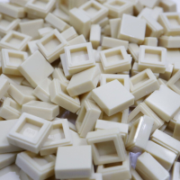 Clear Tile - Tile 1x1 200 stuks