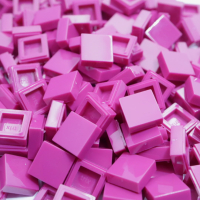 Clear Tile - Tile 1x1 200 stuks