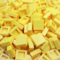 Clear Tile - Tile 1x1 200 stuks