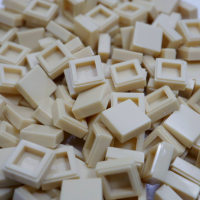 Clear Tile - Tile 1x1 200 stuks