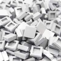 Clear Tile - Tile 1x1 200 stuks