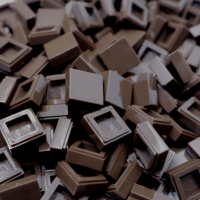 Clear Tile - Tile 1x1 200 stuks