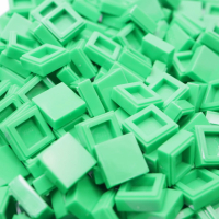 Clear Tile - Tile 1x1 200 stuks