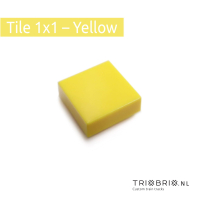 Clear Tile - Tile 1x1 200 stuks