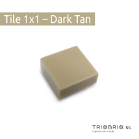 Clear Tile - Tile 1x1 200 stuks