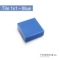 Clear Tile - Tile 1x1 200 stuks