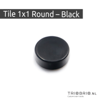 Clear Tile - Tile 1x1 Round - 200 stuks