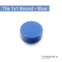 Clear Tile - Tile 1x1 Round - 200 stuks