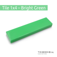 Clear Tile - Tile 1x4 100 stuks