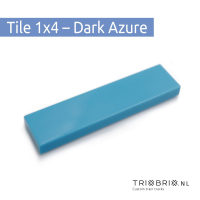 Clear Tile - Tile 1x4 100 stuks