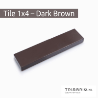 Clear Tile - Tile 1x4 100 stuks