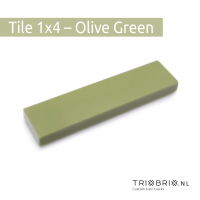 Clear Tile - Tile 1x4 100 stuks