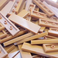 Clear Tile - Tile 1x4 100 stuks