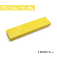 Clear Tile - Tile 1x4 100 stuks