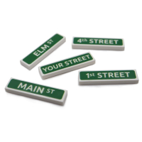 Custom American Street Signs - Custom Tile 1x4