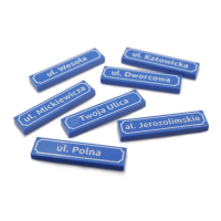 Custom Polish Street Signs - Custom Tile 1x4