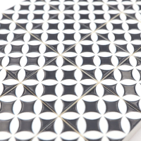 Tile Portugees 2x2 Type 12 medium Black on White