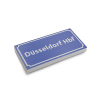 German Train Station Signs - Tile 2x4