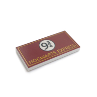 Hogwarts Express Large Signs - Tile 2x4