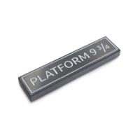 Hogwarts Express Small Signs - Tile 1x4