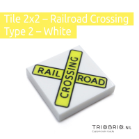 Railroad Signs - Tile 2x2