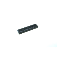 Tile 1x4 Black Pack 100 stuks