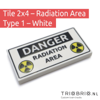 Warning Sign - Tile 2x4