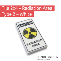 Warning Sign - Tile 2x4