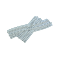 Ballast plaat voor smalspoor kruising C33 Rechts