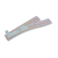 Ballast plaat voor smalspoor Wissel R84 Rechts