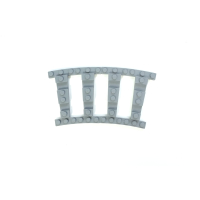 Ballast Plaat voor Smalspoor R36, 4 stuks, Kwart cirkel