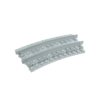 Ballast Plaat voor Smalspoor R36, 4 stuks, Kwart cirkel