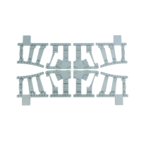 Ballast Plaat voor Smalspoor Kruiswissel R36