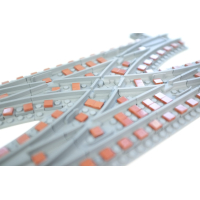 Ballast Plaat voor Smalspoor Kruiswissel R36