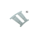 Ballast Plaat R24 Set - 8 stuks voor 8 R24 bochten