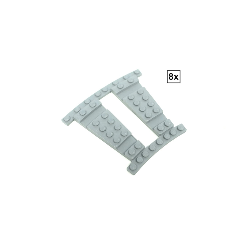 Ballast Plaat R24 Set - 8 stuks voor 8 R24 bochten