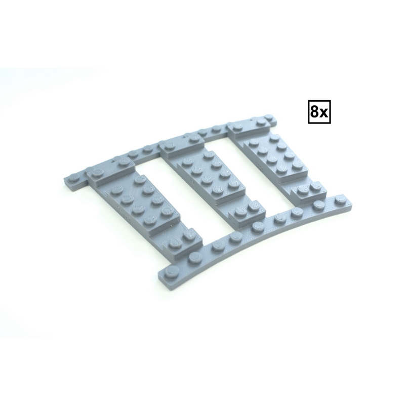 Ballast Plaat R32 Set - 8 stuks voor 8 R32 tracks