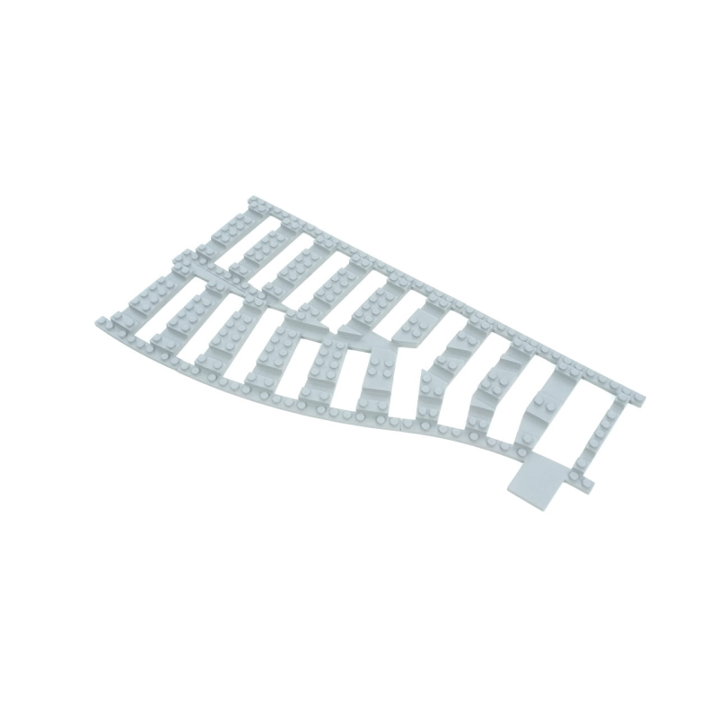 Ballast Plaat voor Wissel Links (2 noppen tussenruimte)