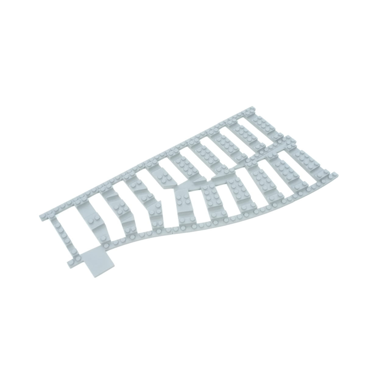 Ballast Plaat voor Wissel Rechts (2 noppen tussenruimte)