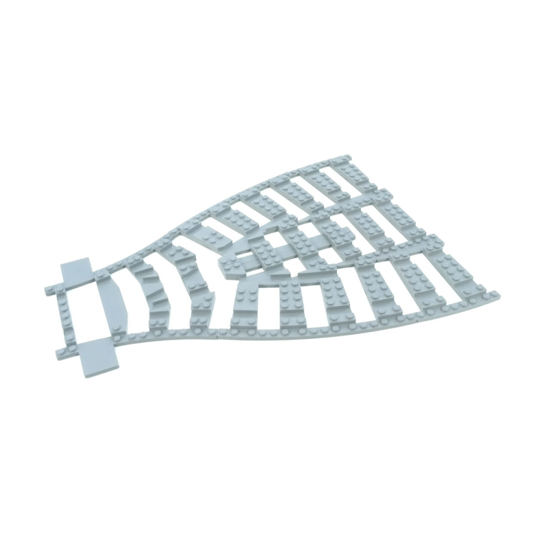 Ballast Plaat voor Drieweg Wissel (2 noppen tussenruimte)