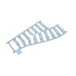 Ballast Plaat voor Wissel Rechts (4 noppen tussenruimte)