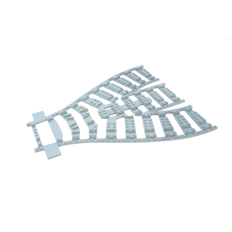 Ballast Plaat voor Drieweg Wissel (4 noppen tussenruimte)