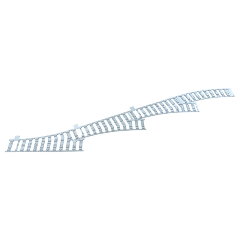 Ballast Plaat voor 4 Sporig Rangeerterrein R104 Links