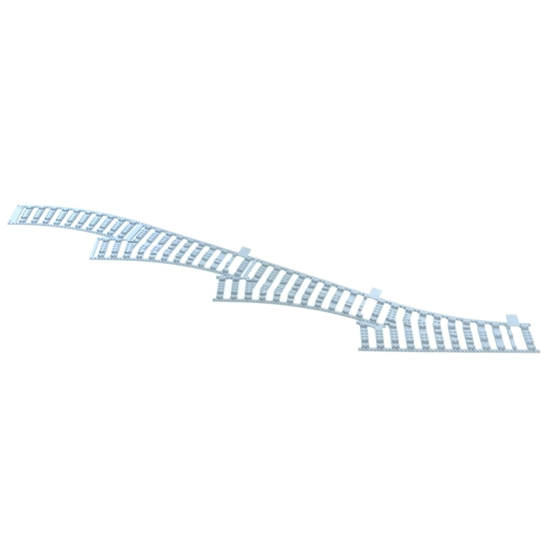 Ballast Plaat voor 4 Sporig Rangeerterrein R104 Rechts