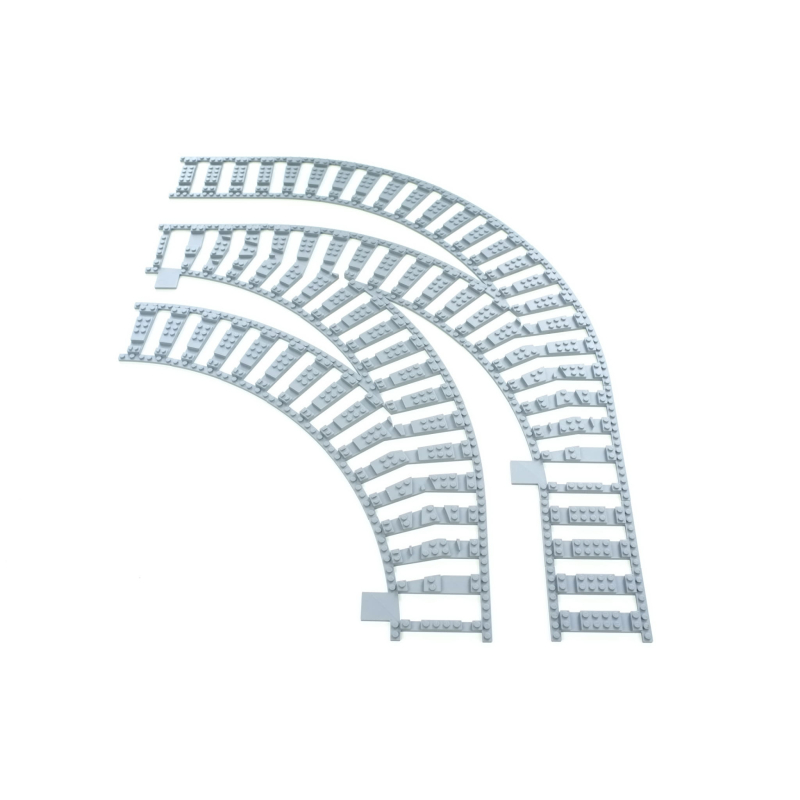 Ballast plaat voor Compact Switch Set - 1 x Rechts 2 x Links Wissel in bocht 90 graden R40